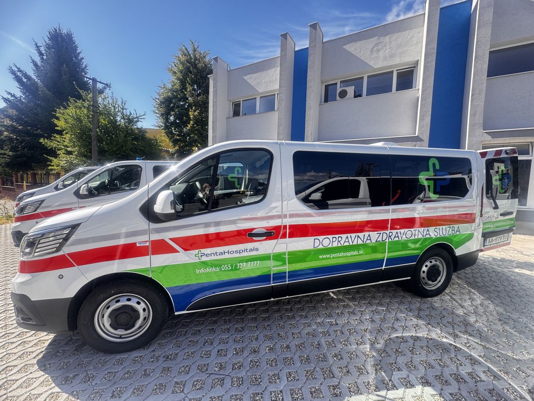 13 ks Renault Trafic pre Nemocnice Penta Hospitals Slovensko